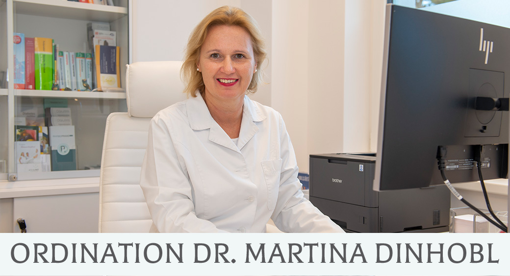 Dr. Martina Dinhobl in ihrem Ordinationsraum